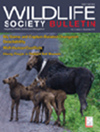 WILDLIFE SOCIETY BULLETIN杂志封面